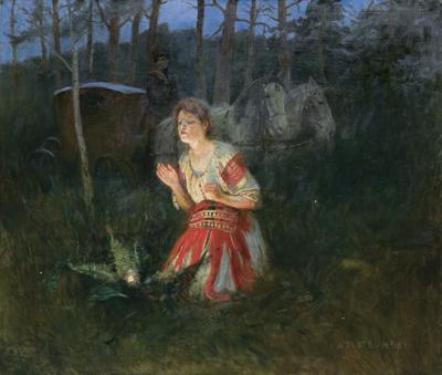 BAJKA O KWIECIE PAPROCI, OK. 1910