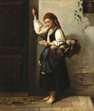 LIST MIłOSNY, OK. 1860