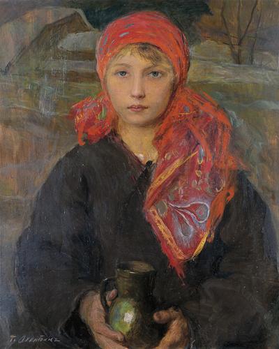 DZIEWCZYNA Z DZBANEM