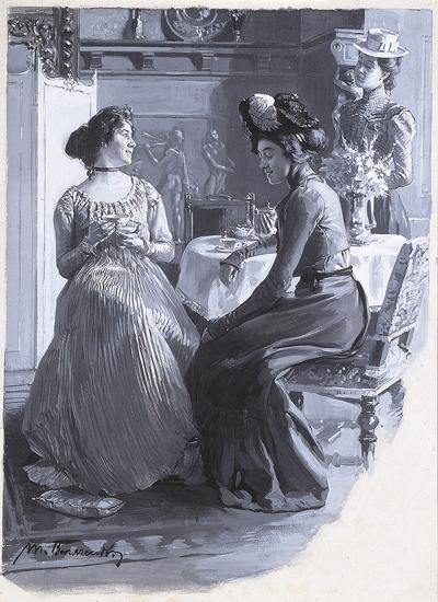 POPOłUDNIOWA HERBATA, 1900-1910