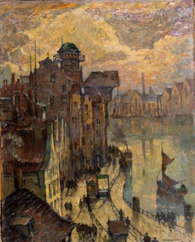 GDAńSK-NAD MOTłAWą, OK. 1920