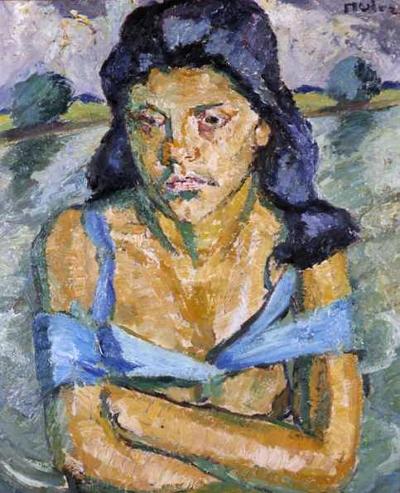 PORTRET MłODEJ KOBIETY