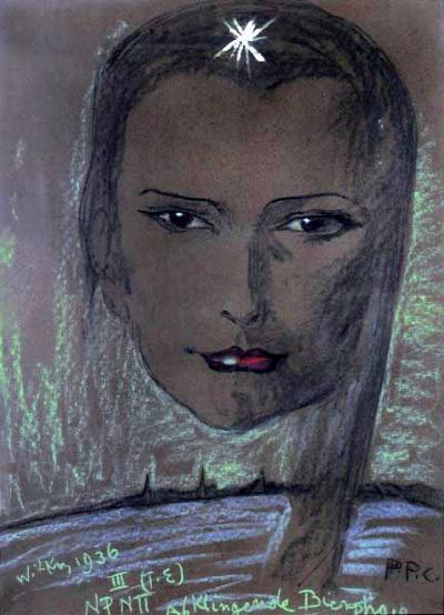 PORTRET MARII KAMIńSKIEJ, MARZEC 1936