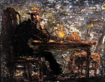MężCZYZNA PRZY STOLE, 1943