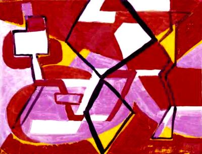 KOMPOZYCJA GEOMETRYCZNA, 1950