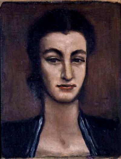 MARTWA NATURA Z BUTELKą, 1951(NA ODWROCIU PORTRET