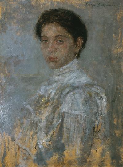 PORTRET PANI W BIAłEJ SUKNI, OK. 1905