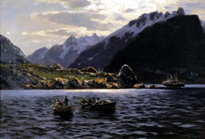 FIORD W NORWEGII, 1913