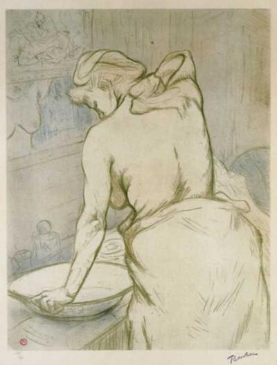 MYJąCA SIę KOBIETA, 1896