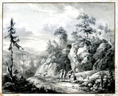 PEJZAż ROMANTYCZNY, 1810