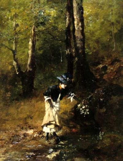 PRZY żRóDLE, OK. 1900