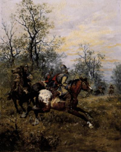 W POŚCIGU, OK. 1890