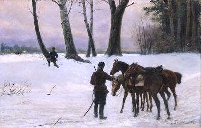 ZASADZKA (SCENA Z POWSTANIA STYCZNIOWEGO), 1893