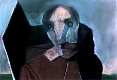 GłOWA BRąZOWO-SZARA, 1993