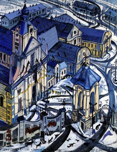SIEMIATYCZE - KOśCIół PARAFIALNY, 15 XII 1982