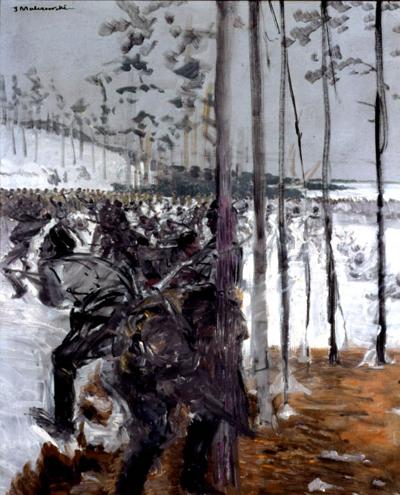 POWSTAńCY W BOJU, OK. 1900