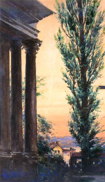 PEJZAż WłOSKI, 1890-1900