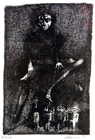 KOMPOZYCJA SYMBOLICZNA, 1966