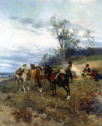 NA POPASIE, OK. 1890