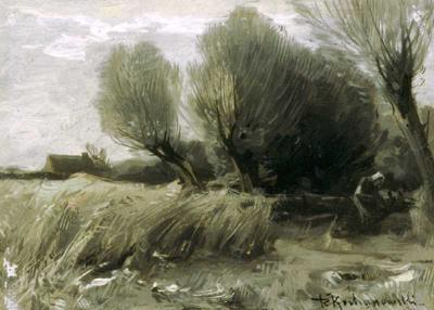 PEJZAż JESIENNY, PO 1900