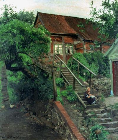 PRZED DOMEM, 1907