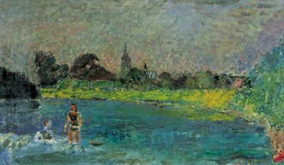 KąPIEL W RZECE, 1932