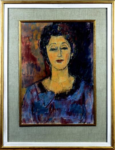 PORTRET KOBIECY, 1959