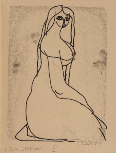 Z CYKLU "KOBIETA" I, OK. 1955