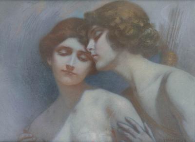 DZIEWCZYNA I AMOR, OK. 1920
