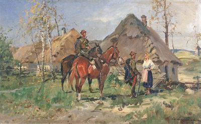UŁANI - PYTANIE O DROGĘ, PO 1920