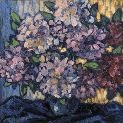 35. BUKIET LILIOWYCH RODODENDRONóW,  1935