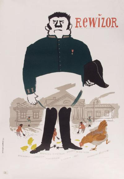 REWIZOR, FILM RADZIECKI (PLAKAT), 1953