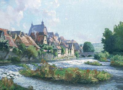 WIDOK NA ROTHENBURG OB DER TAUBER