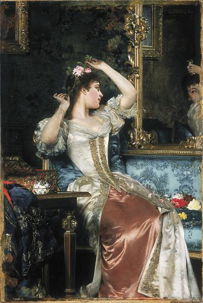 PRZED LUSTREM, 1888