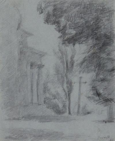 PEJZAż Z KRZYżEM, 1935