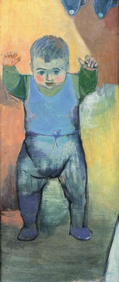 DZIECKO Z WYCIąGNIęTYMI RęKAMI (KITEK), 1955