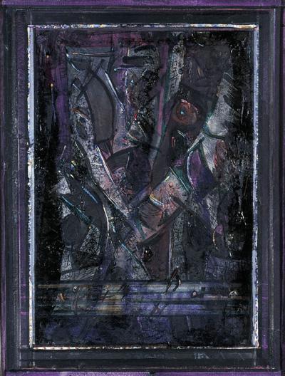 ART-HORME-GRAM FIOLETOWO-CZARNY, 1990