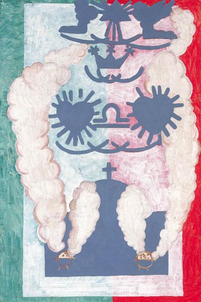 Z CYKLU „SYMBOLE W SUWAłKACH“, 1994