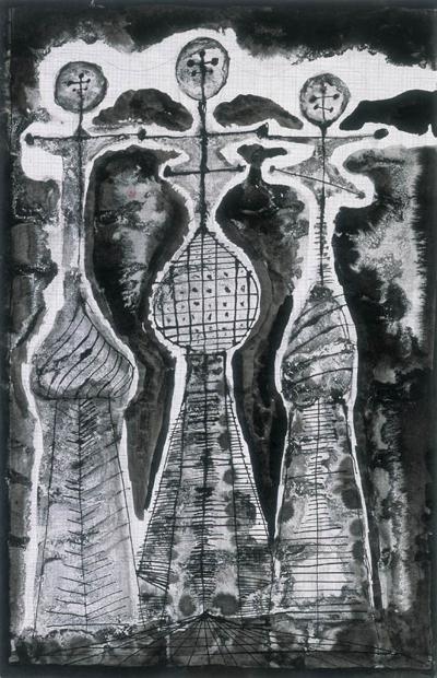 TRZY POSTACI, OK. 1957-1958