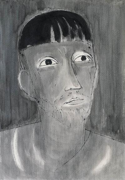 GłOWA SKOśNOOKIEGO MężCZYZNY, 1972