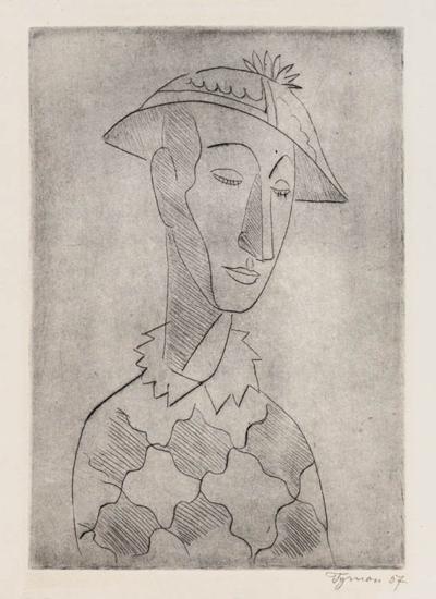 GłOWA ARLEKINA, 1957