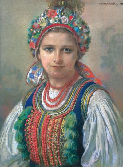 KRAKOWSKA PANNA MLODA, 1917