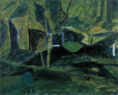 51. KRAJOBRAZ - CORNISH WOOD, OK. 1952
