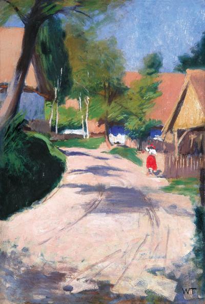 DROGA PRZEZ WIEś, OK. 1910