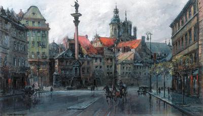 PLAC ZAMKOWY, OK. 1935
