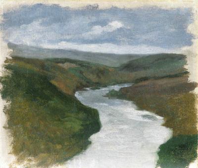 PEJZAż  ZNAD DNIESTRU, OK. 1878-1889