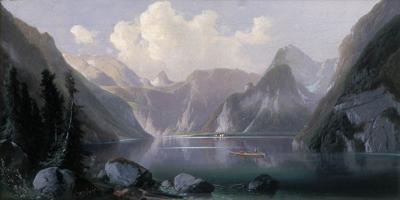70. PEJZAż ZNAD KöNIGSEE, OK. 1860