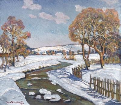 SłONECZNY DZIEń W PORONINIE, 1917