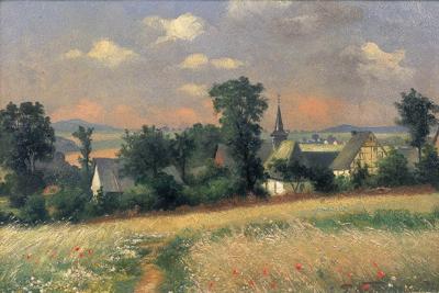 69.KWITNąCA łąKA KOłO WSI W GóRACH EIFEL, OK. 189