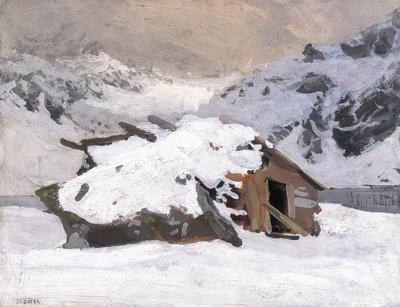 ŚNIEGI NAD CZARNYM STAWEM GąSIENICOWYM